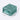 Teal Square Sandwich Cookie Taba Squishy
