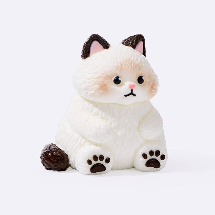 Chubby White Ragdoll Cat - TABASQUISHY®