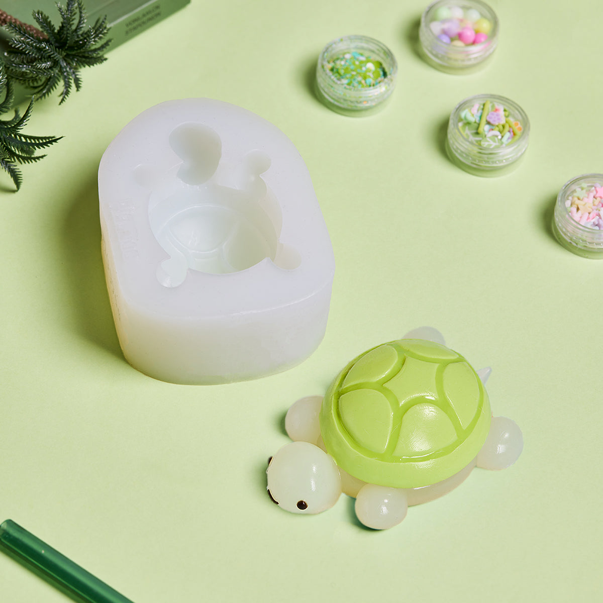 Turtle Taba Squishy DIY Mold Set