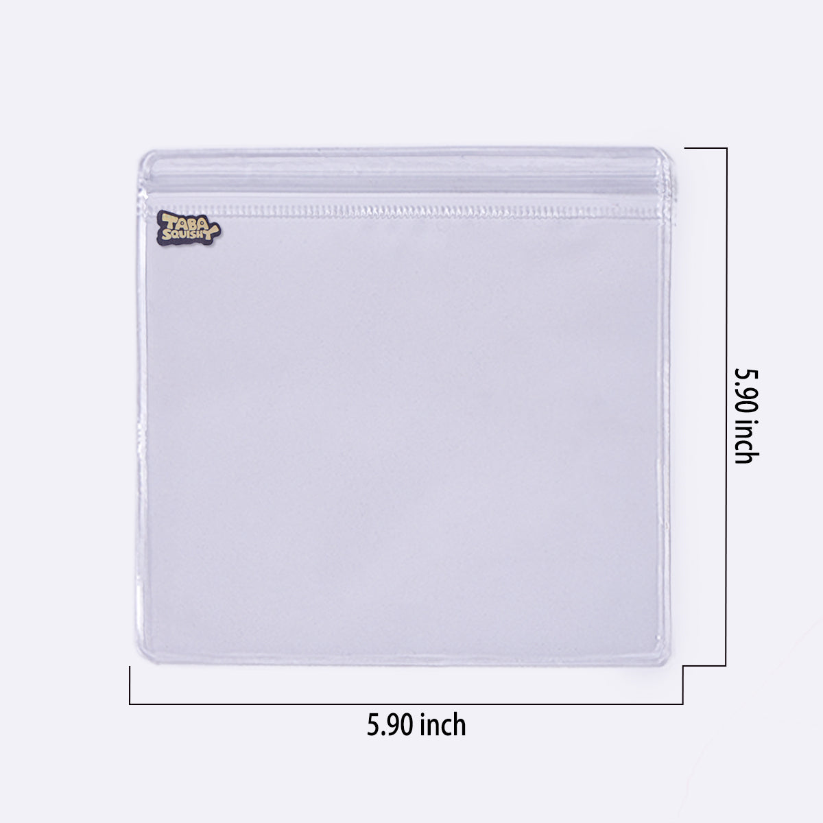 5.9x5.9 inch Replacement Storage Bag for Taba Squishy