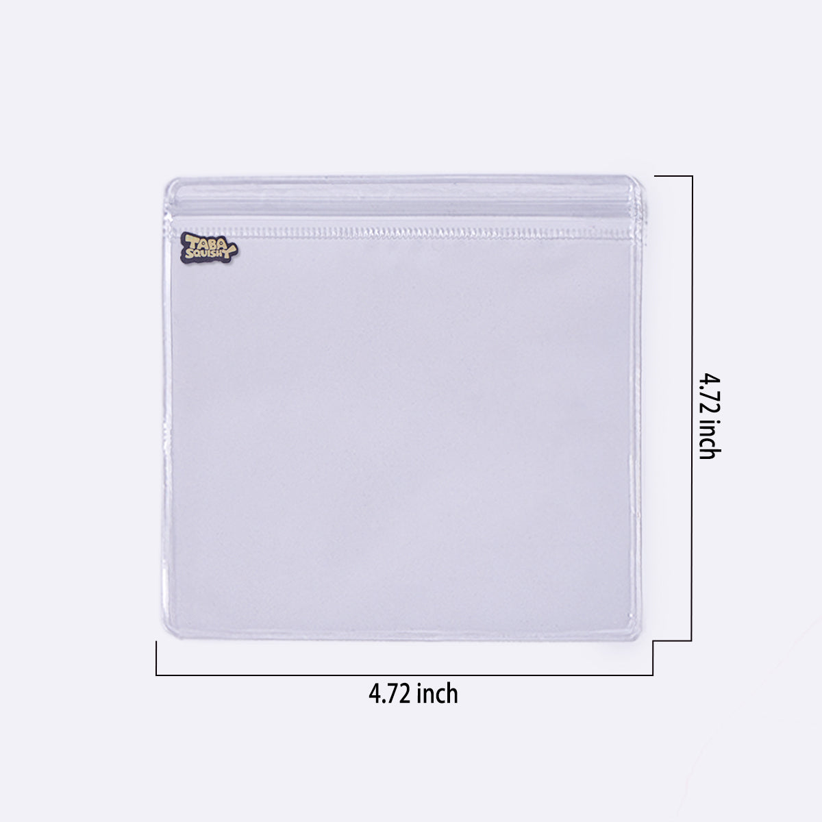 4.7x4.7 inch Replacement Storage Bag for Taba Squishy