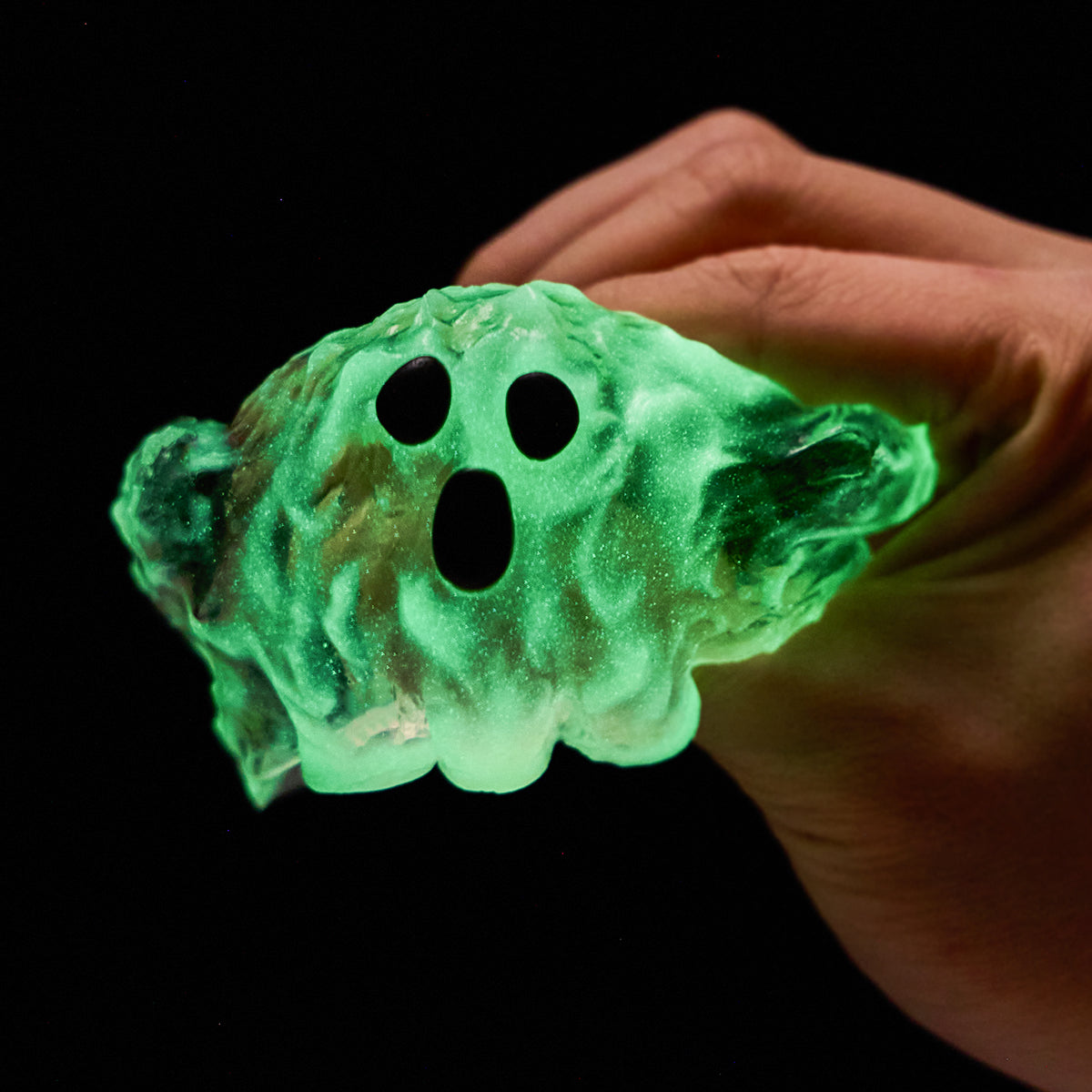 Green Luminous Ghost Taba Squishy