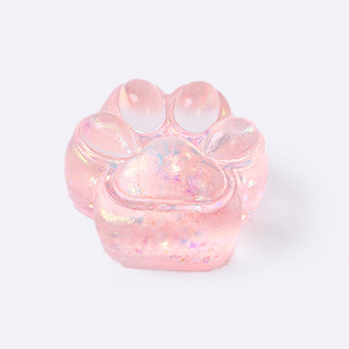 100g Blingbling Transparent - pink Paw Taba Squishy - TABASQUISHY®