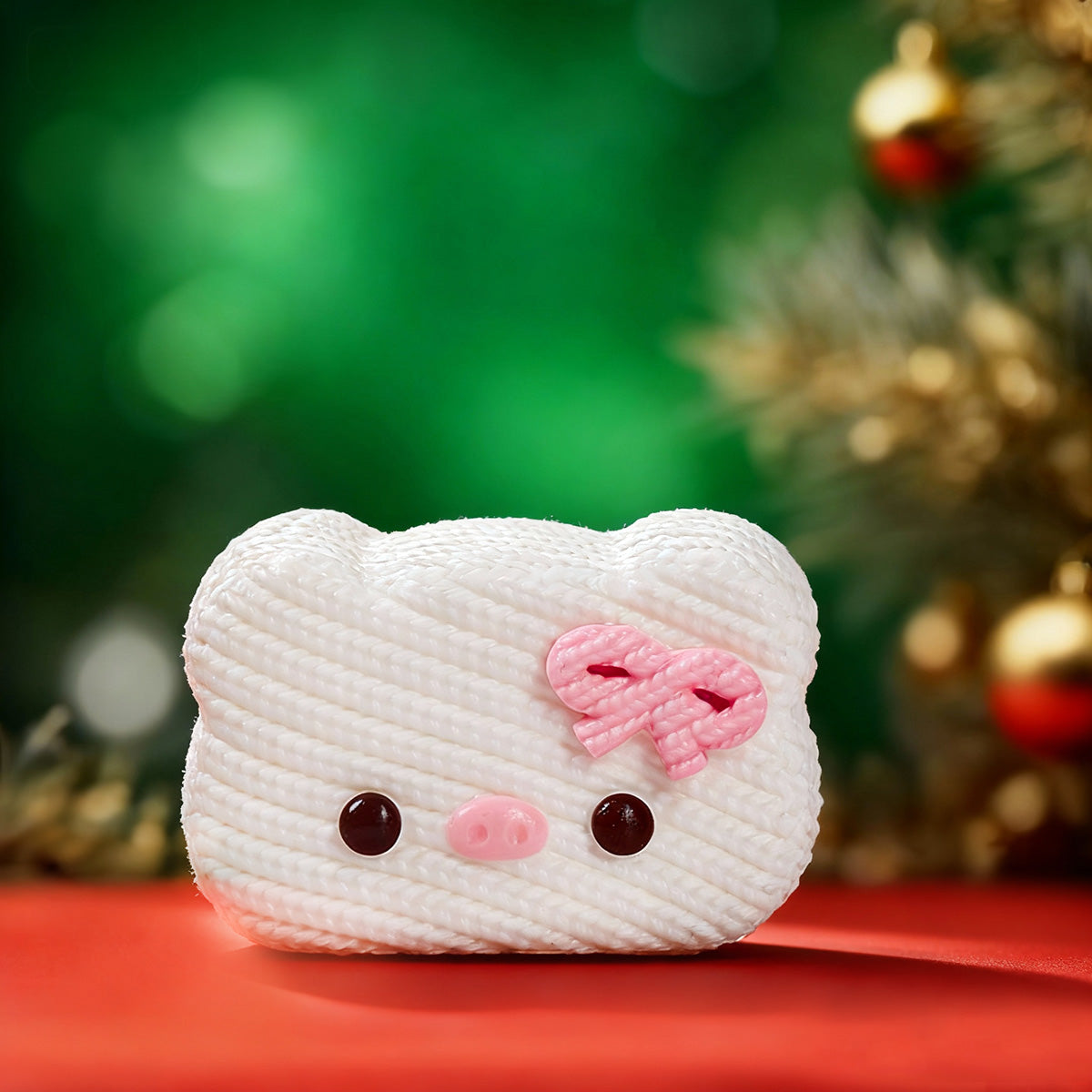 Knitted Pig Taba Squishy