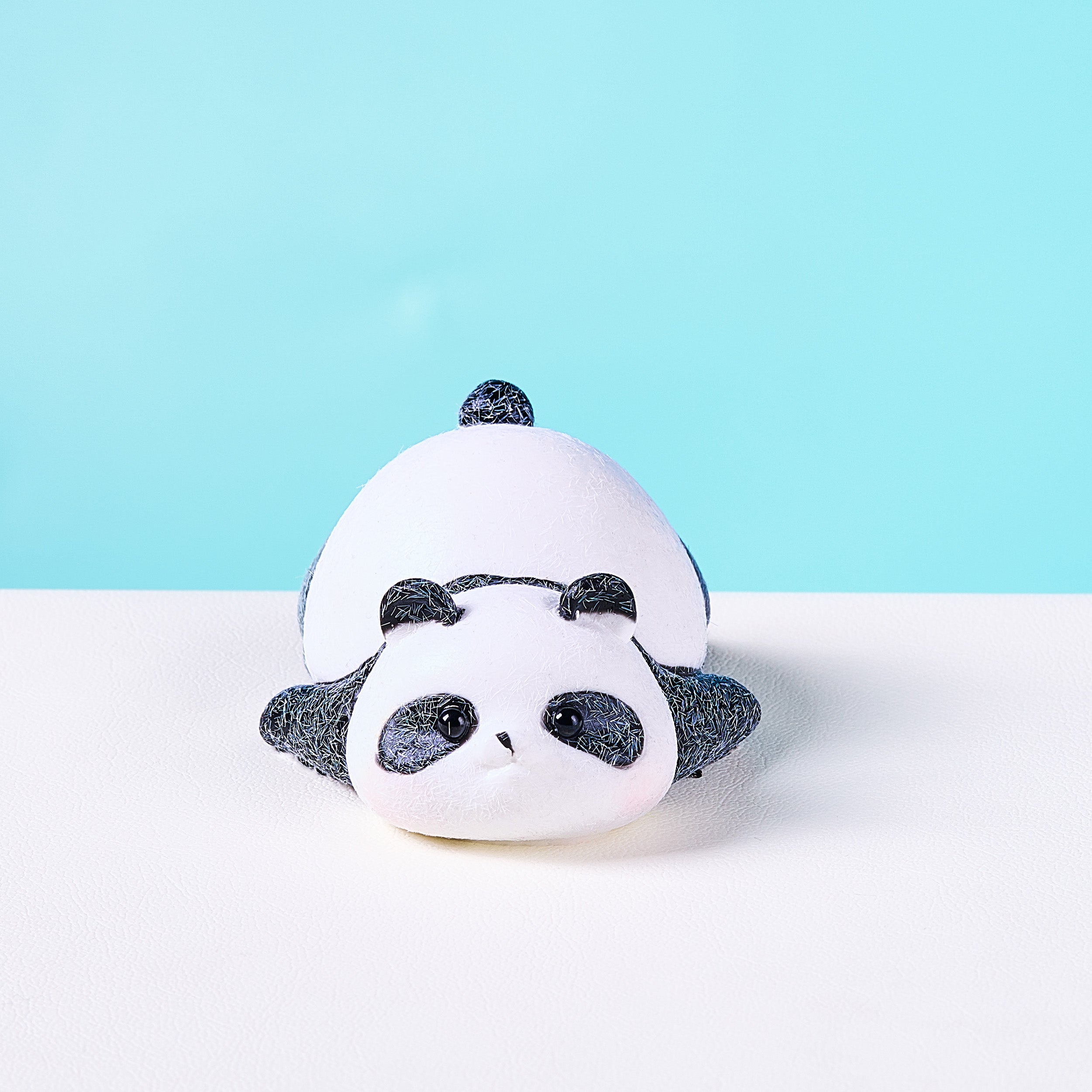 Taba Squishy Flocked Panda Squeeze Toy