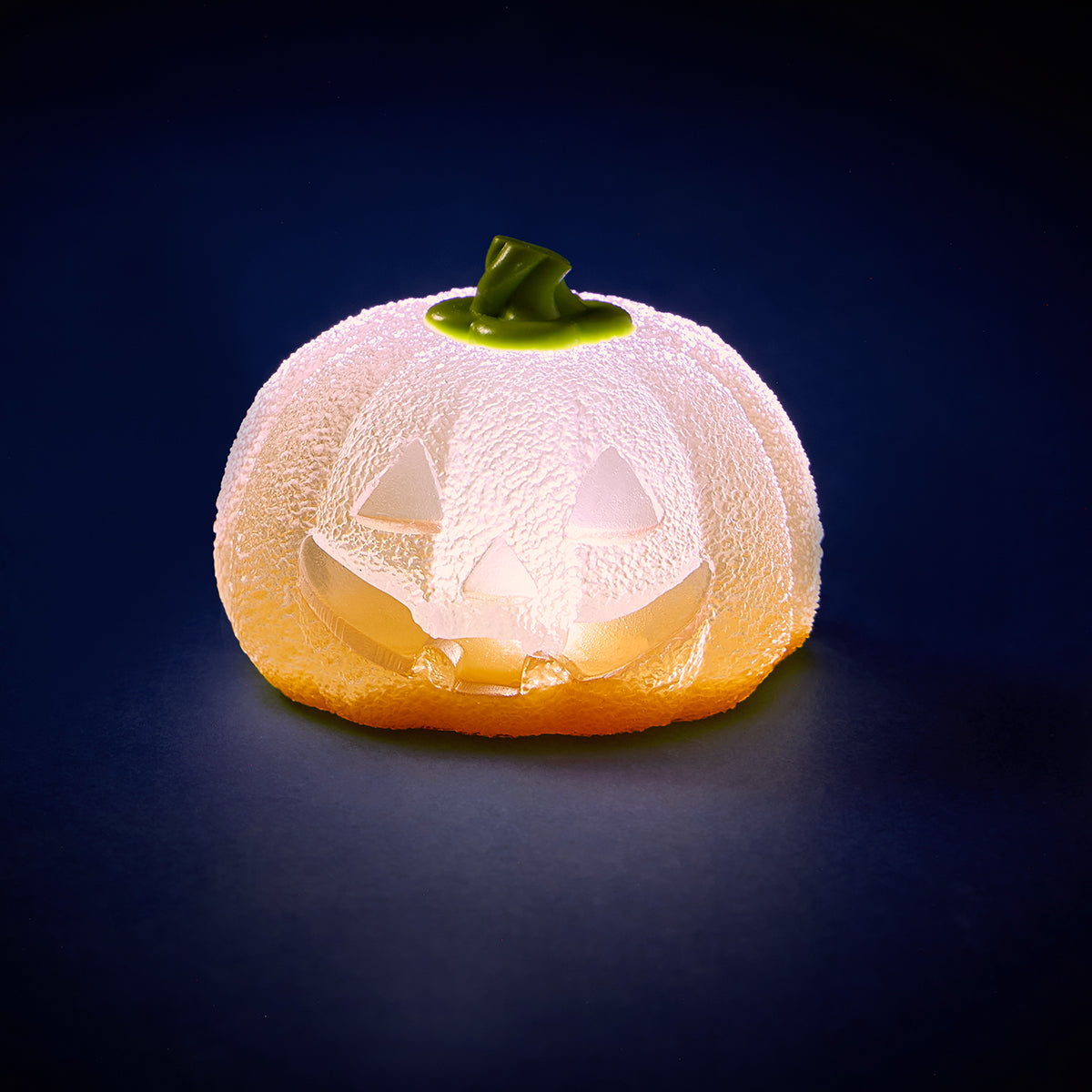 Clear Pumpkin with Light Taba Squishy