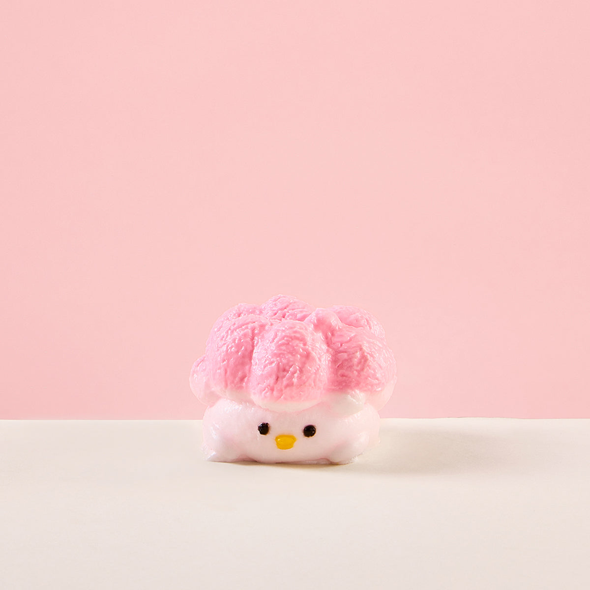 Taba Squishy Pink Chick Popcorn Squeeze Toy