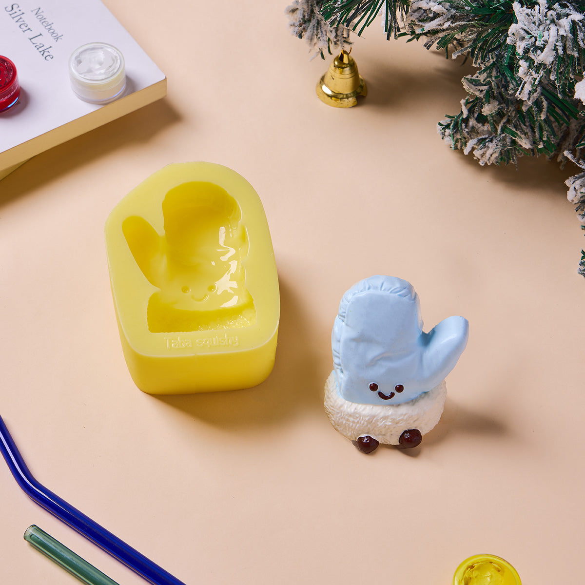 Glove Taba Squishy DIY Mold Set