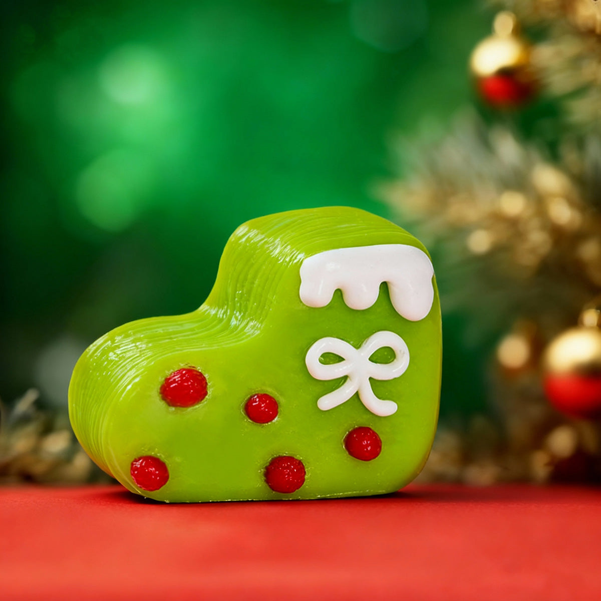 Green Xmas Boot Taba Squishy -Water Like