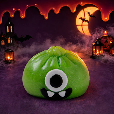 Halloween One-Eyed Monster Dumpling Silicone Taba Squishy 👁️