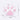 Clear Pink Glitter Cat Paw