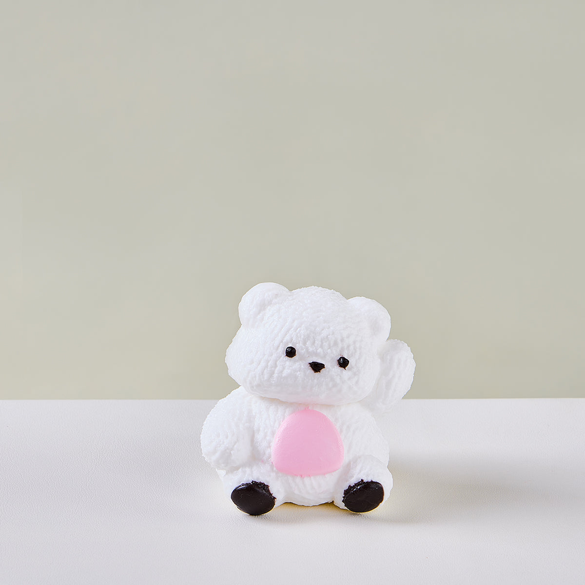 Taba Squishy White Bear Squeeze Toy