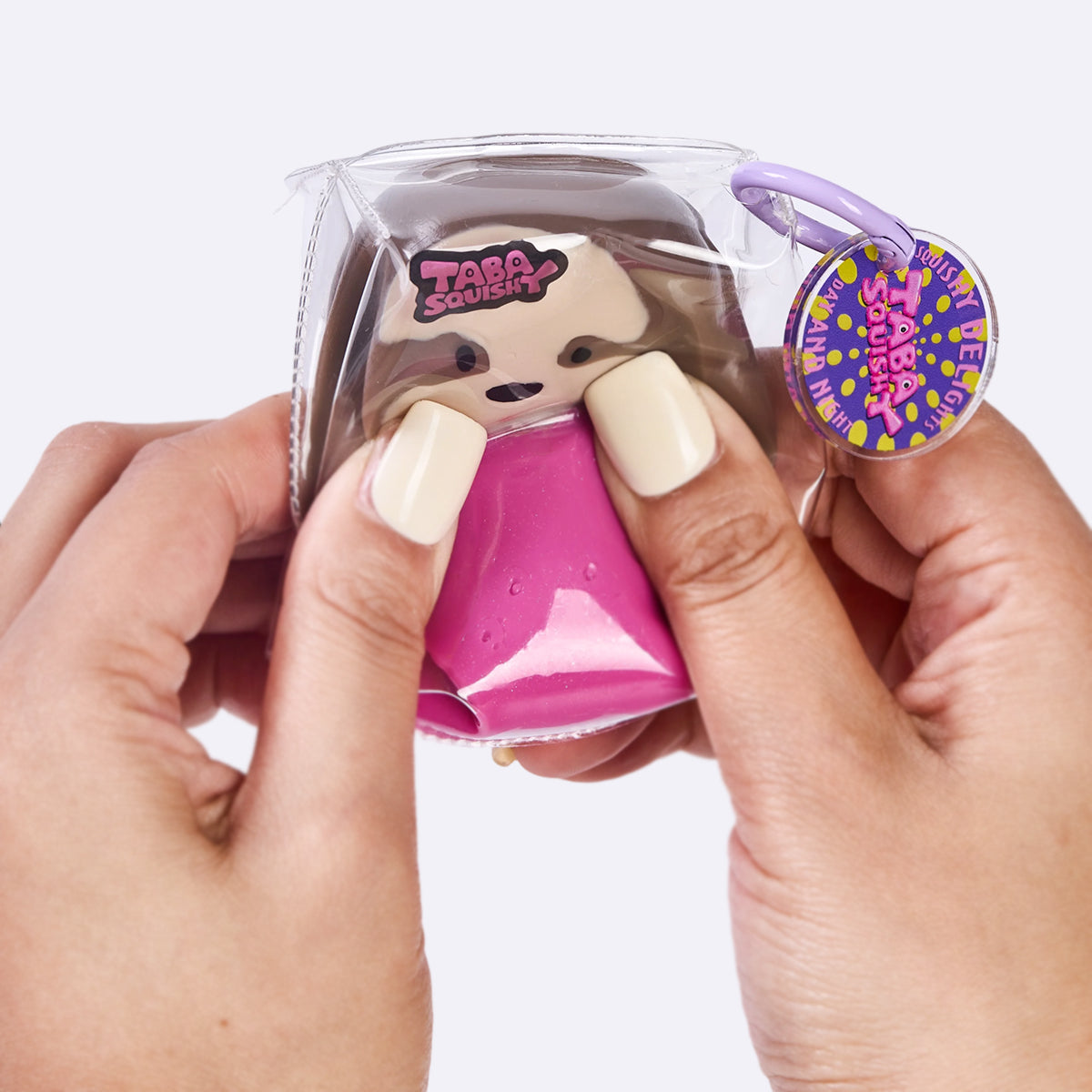 Little Sloth on Purple Ball Taba Squishy