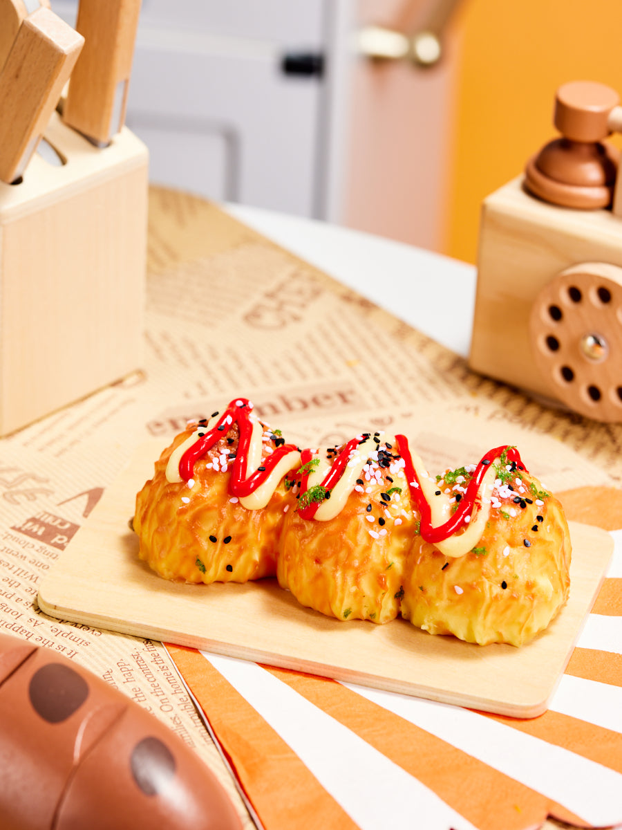 Taba Squishy Takoyaki Squeeze Toy