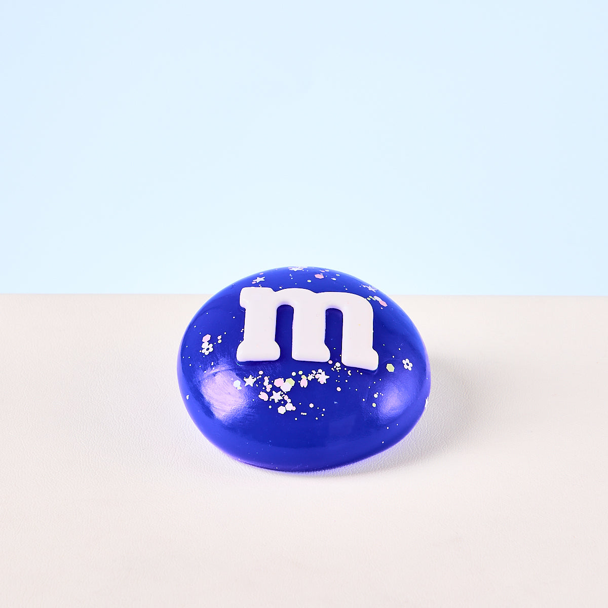 Taba Squishy Blue M&ms Squeeze Toys