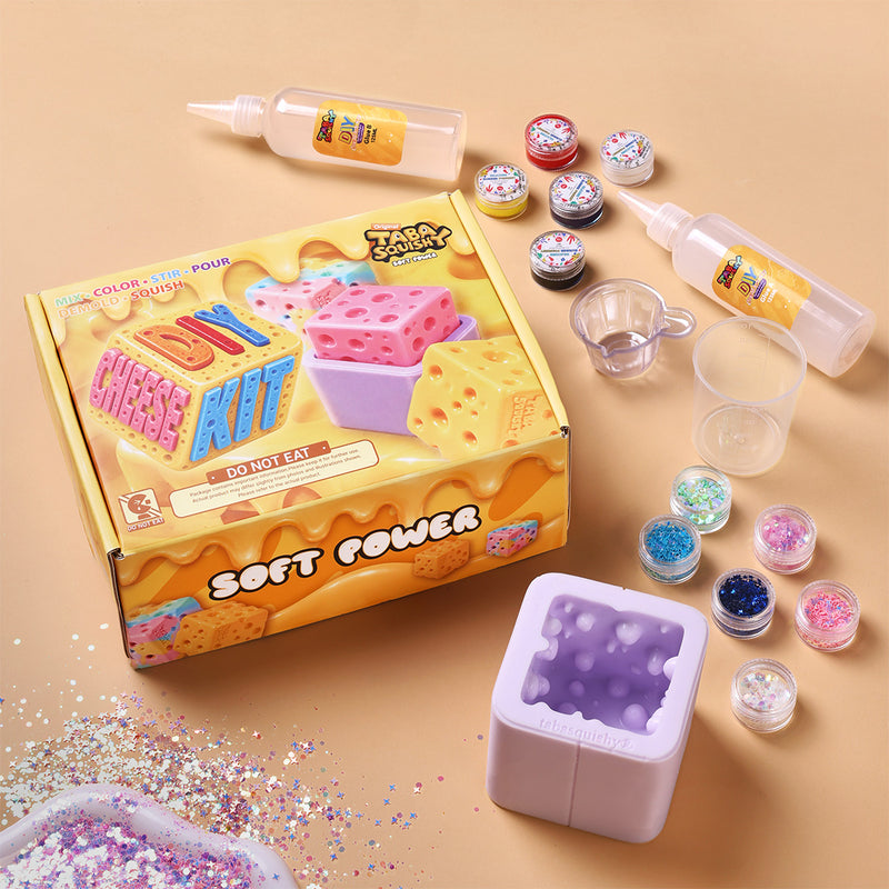 Cheese Squishy Making Kit | Make Your Own Taba Squishy