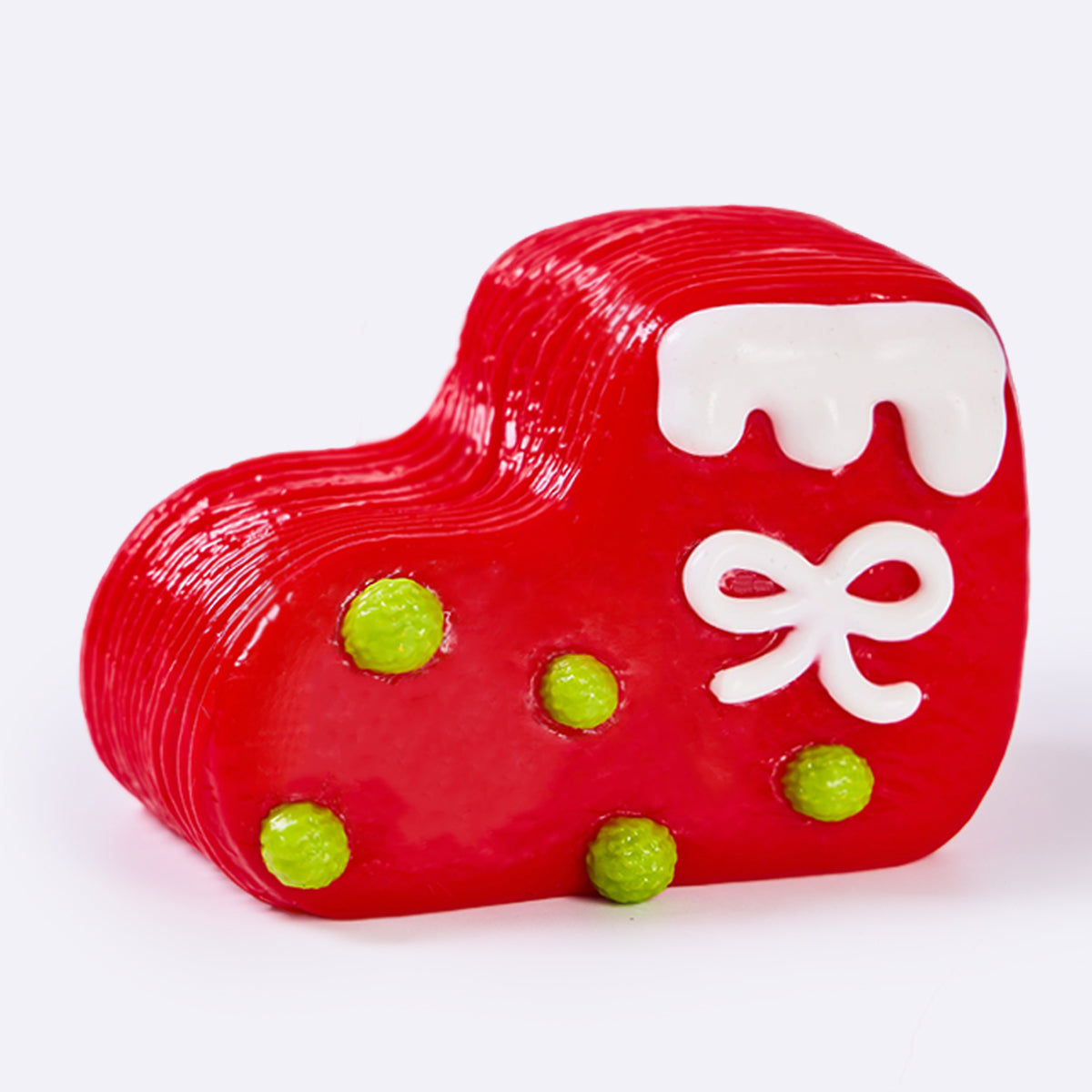Red Xmas Boot Taba Squishy -Water Like