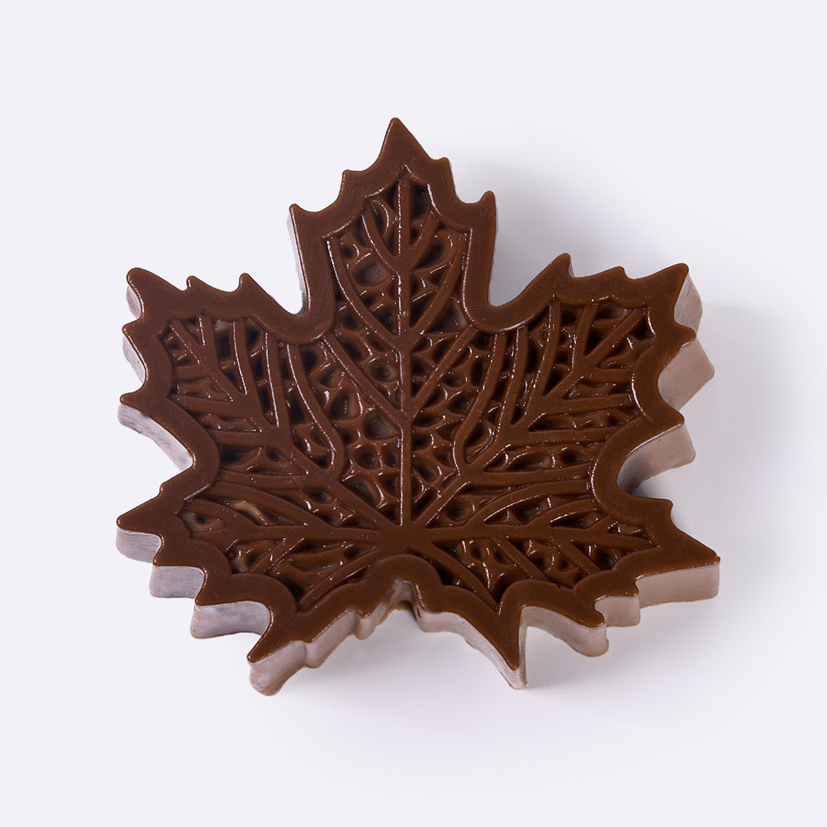 Brown Maple Leaf Taba Squishy