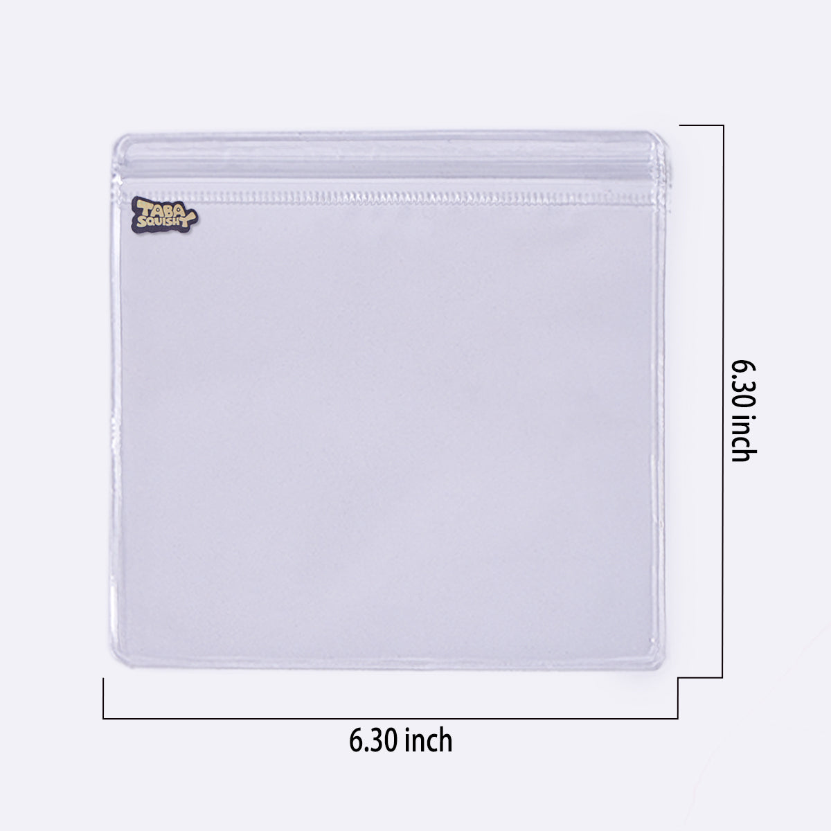 6.3x6.3 inch Replacement Storage Bag for Taba Squishy