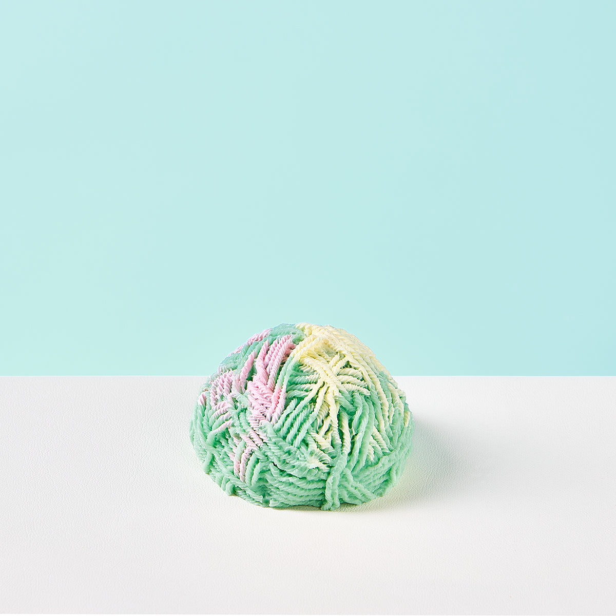 Taba Squishy Green Yarn Ball Squeeze Toy