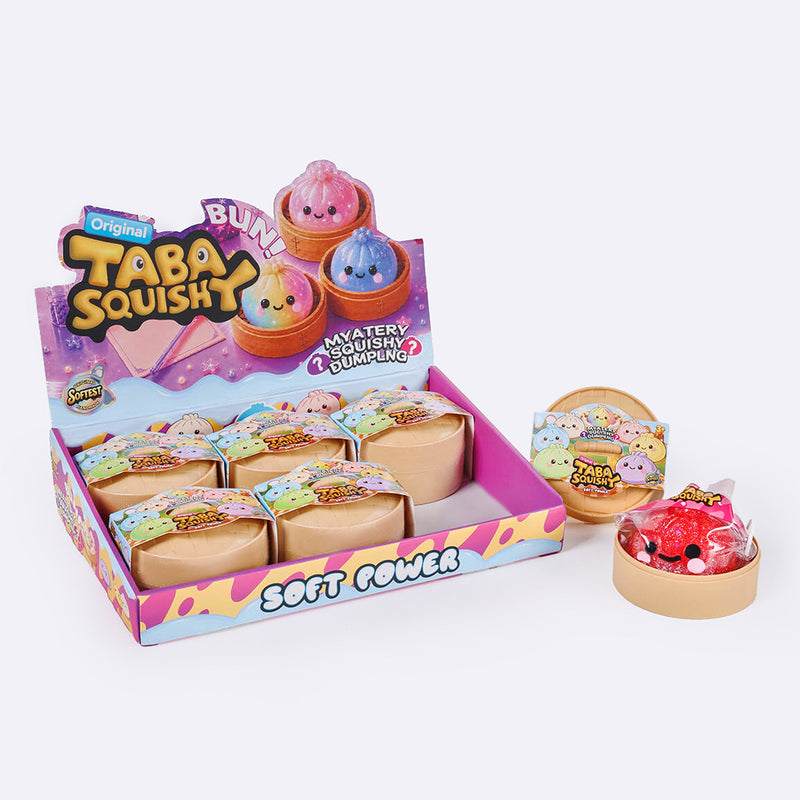 Mystery Dumpling Squishy 6-Pack Display Box | Full Case Edition | Single Box Available