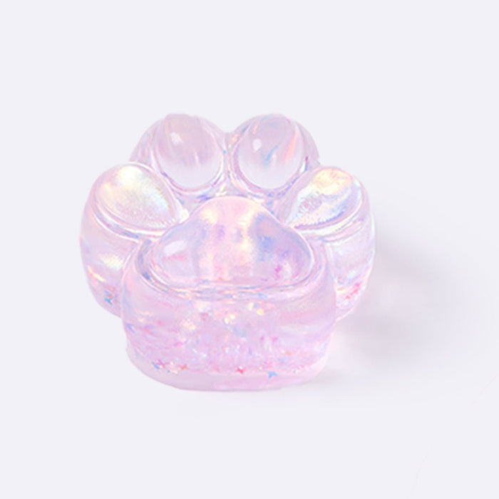 100g Blingbling Transparent - purple Paw Taba Squishy - TABASQUISHY®