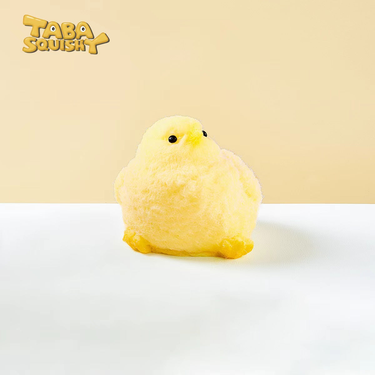 Flocked Chick Taba Squishy