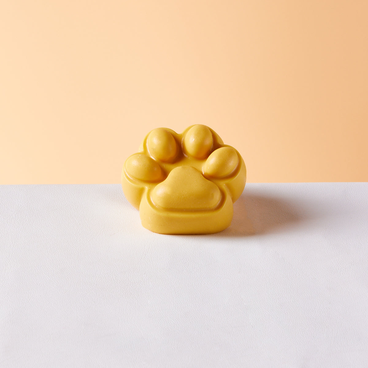 Taba Squishy Turmeric Yellow Paw Squeeze Toys