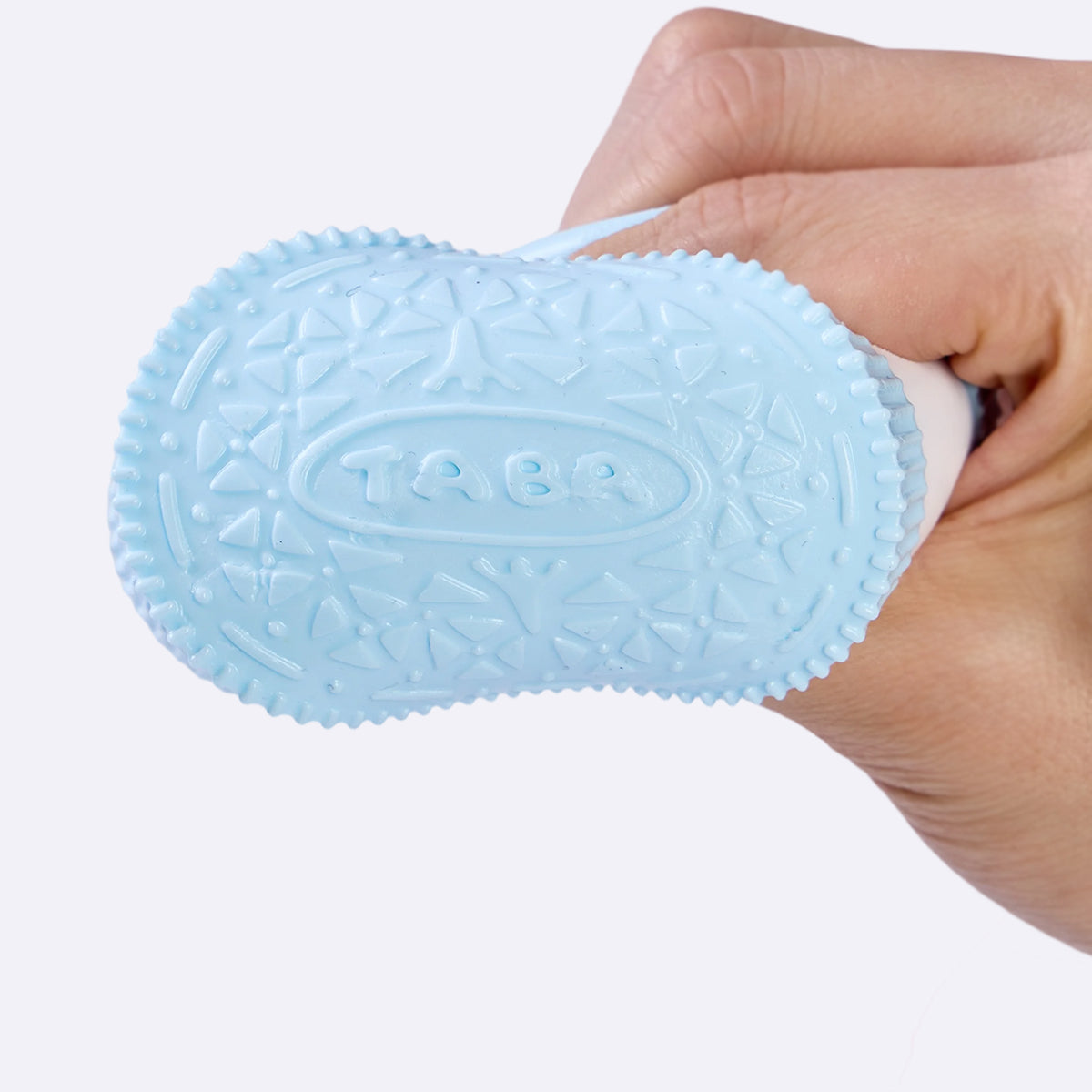 100g Blue-white Sandwich Cookie Taba Squishy