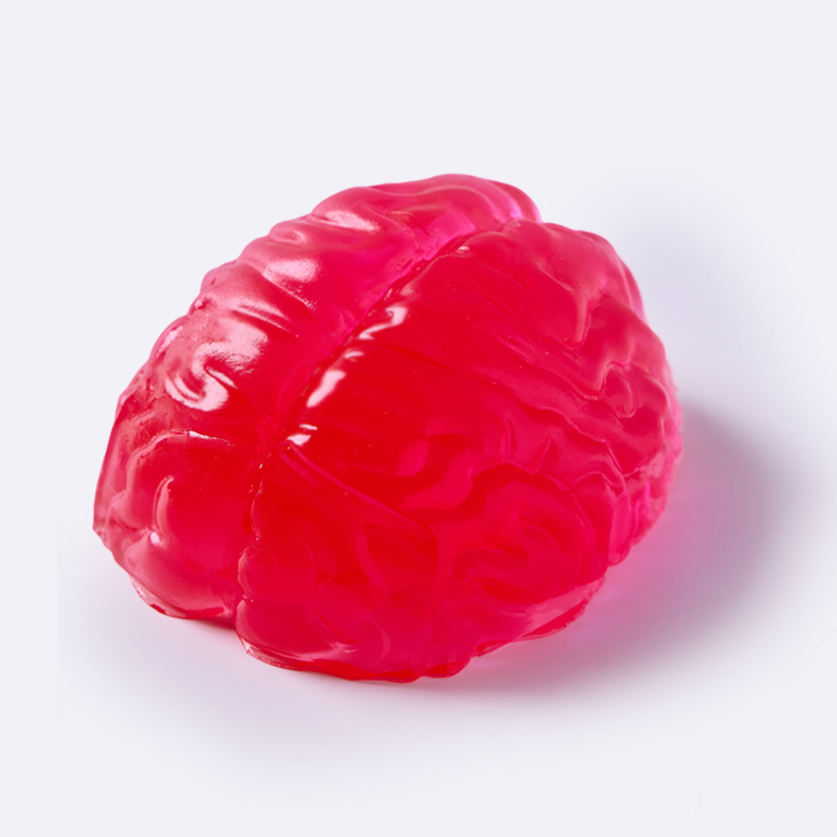 Clear-red Brain Taba Squishy