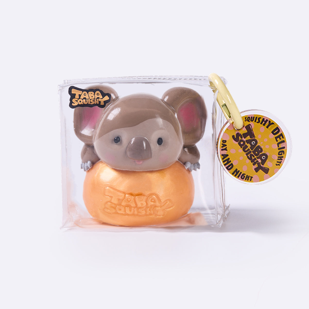 Little Koala on Yellow Ball Taba Squishy