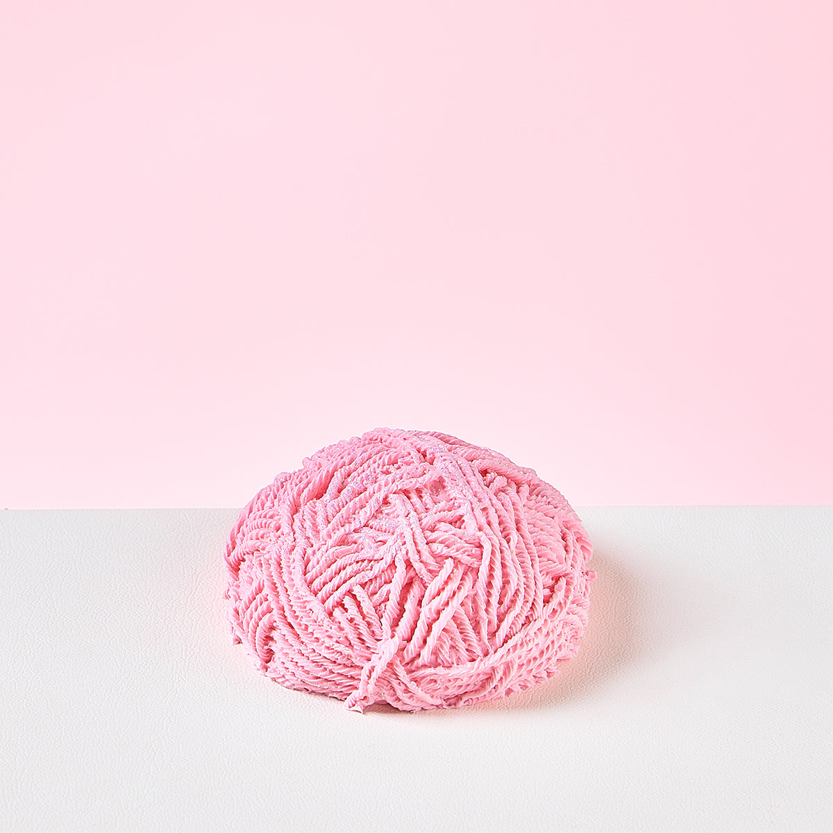 Taba Squishy Pink Yarn Ball Squeeze Toy