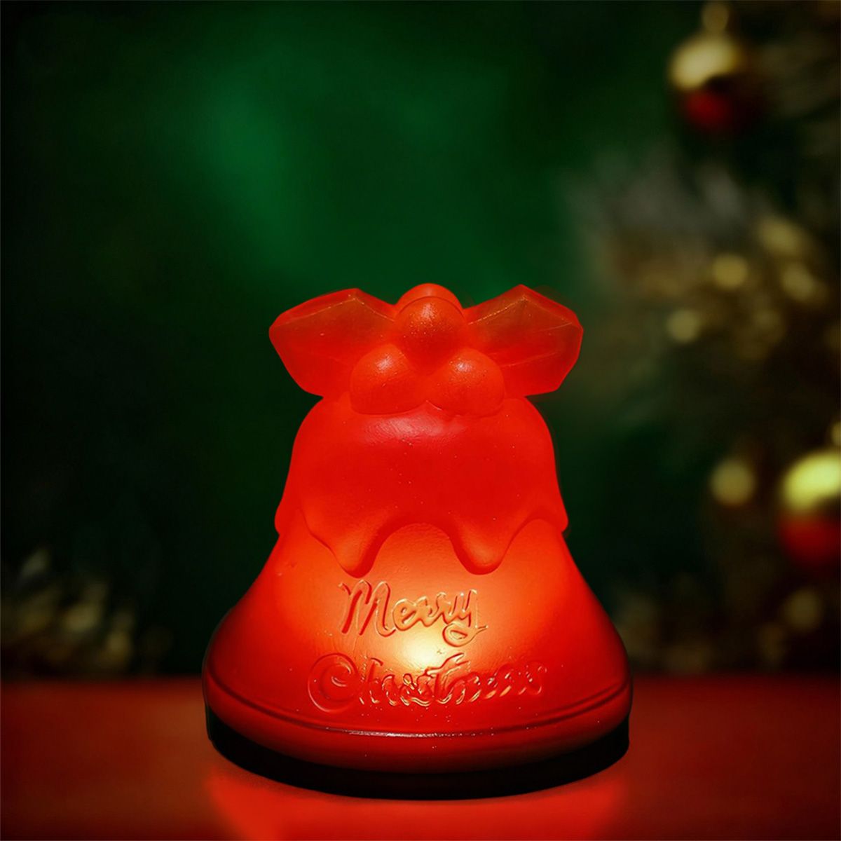 Jingle Bell with Red Light Taba Squishy