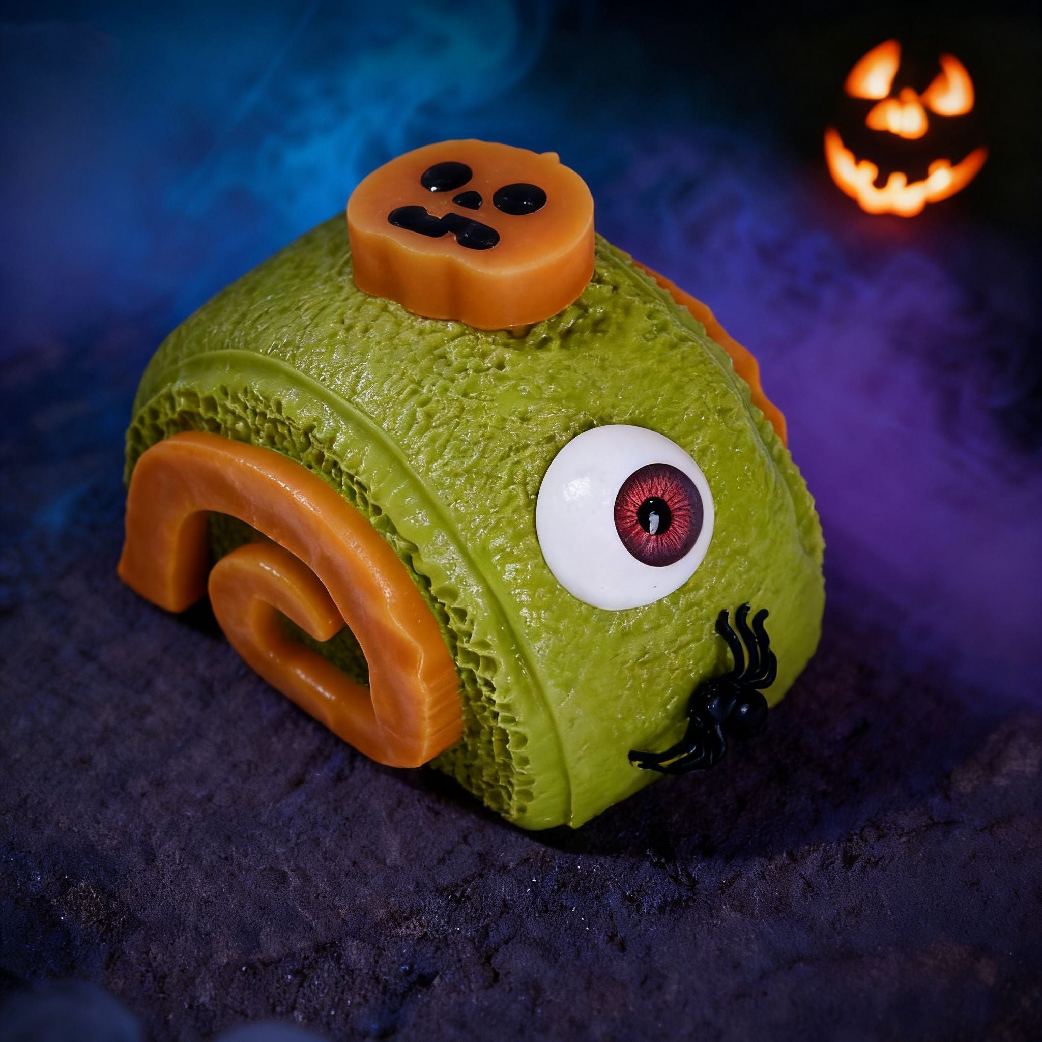 Green Halloween Swiss Roll Taba Squishy