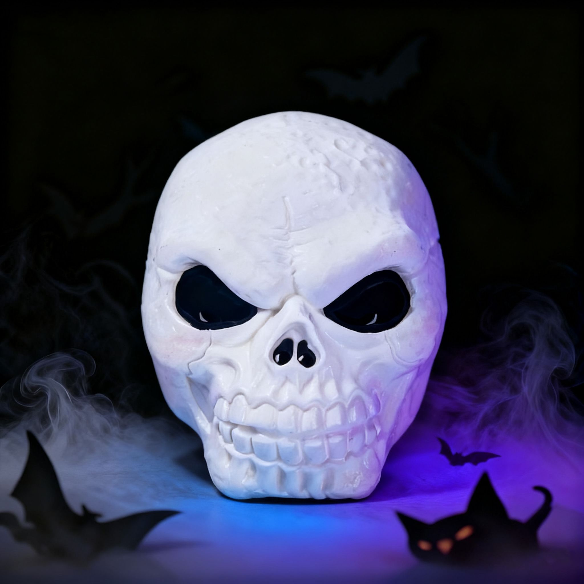 320g White Skull Taba Squishy